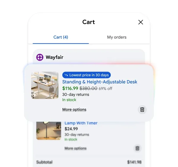 Google’s new Universal Cart needs to comply with your whole purchasing journey…