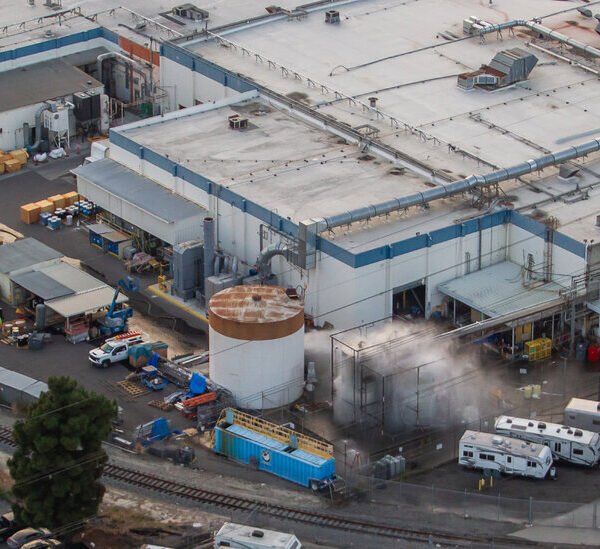 Threat of Explosion From Toxic Chemical Tank Lessened, Officials Say