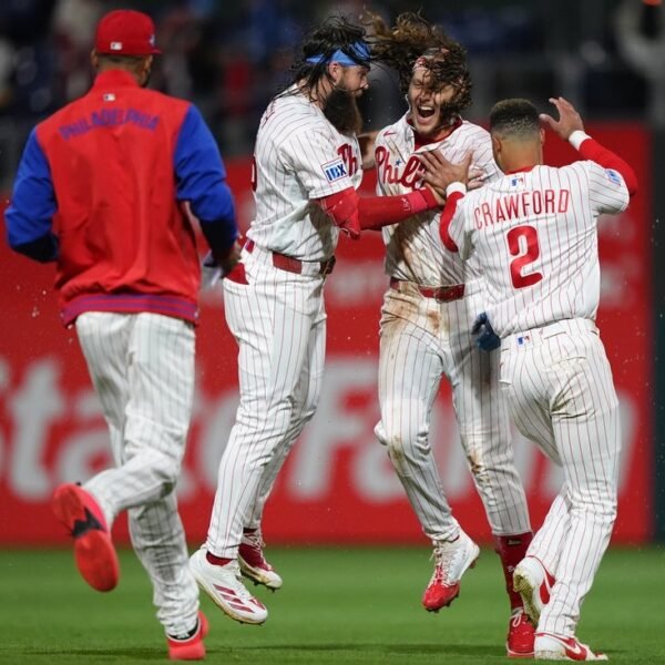 MLB roundup: Phillies sweep DH vs. Giants with pair of walk-offs
