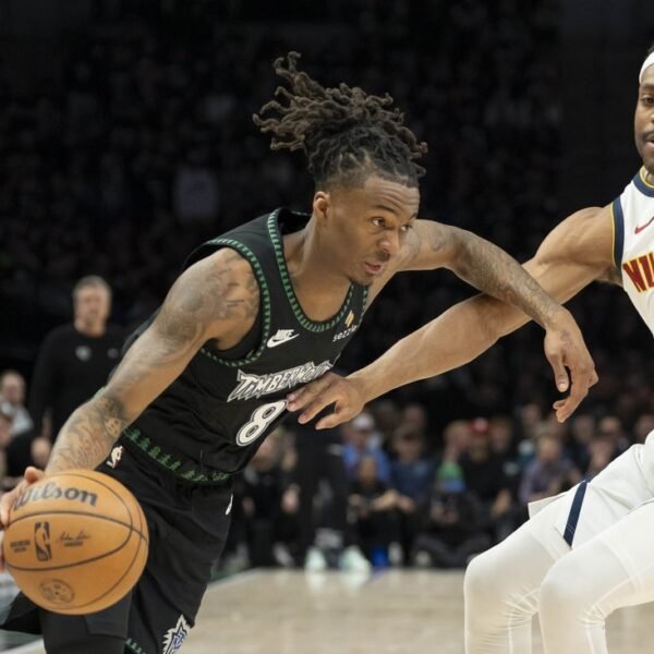 Short-handed Wolves draw back from Nuggets, seal collection in Game 6