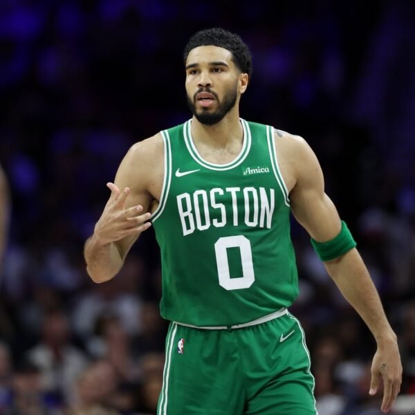Celtics star Jayson Tatum (knee) out for Game 7 vs. Sixers