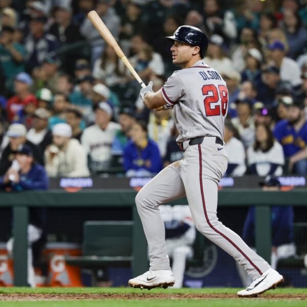 Braves sink Mariners on Matt Olson’s ninth-inning HR