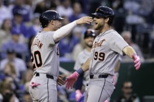 MLB roundup: Rookie Gage Workman’s first HR powers Tigers previous Royals