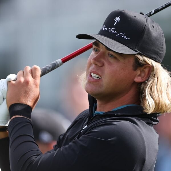 Tardy arrival prices Garrick Higgo 2 strokes at PGA Championship
