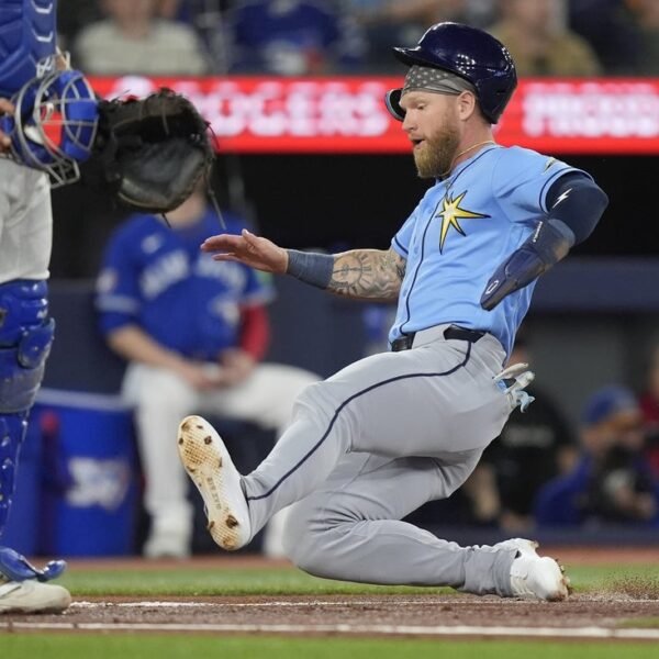 Rays OF Jake Fraley (hernia) lands on 10-day IL