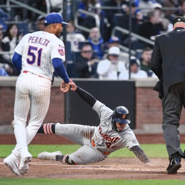 Mets tame Tigers in rookie A.J. Ewing’s debut
