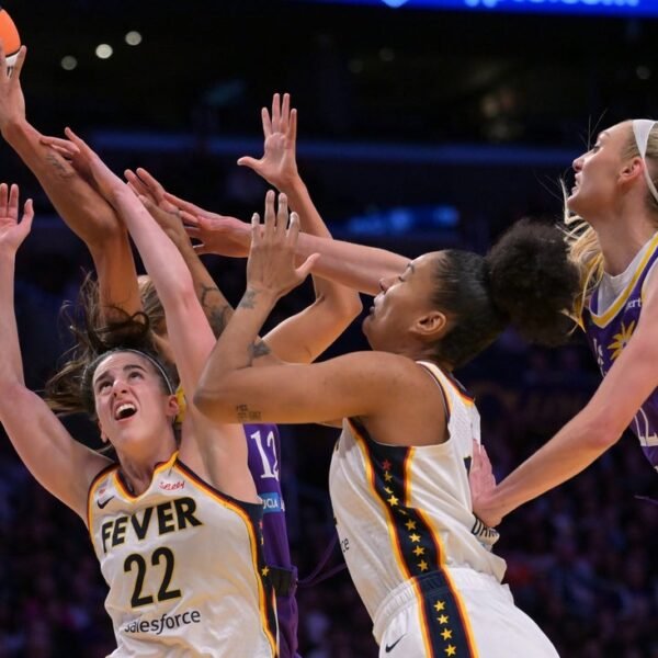 Caitlin Clark scores 23 as Fever deal with Sparks for first win