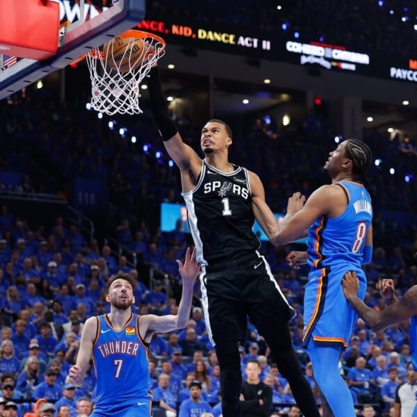 Victor Wembanyama’s 41-24 effort powers Spurs previous Thunder in 2 OTs