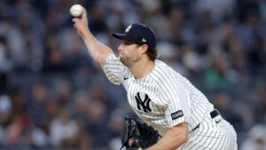 Fresh off stable debut, Gerrit Cole, Yankees measurement up Royals