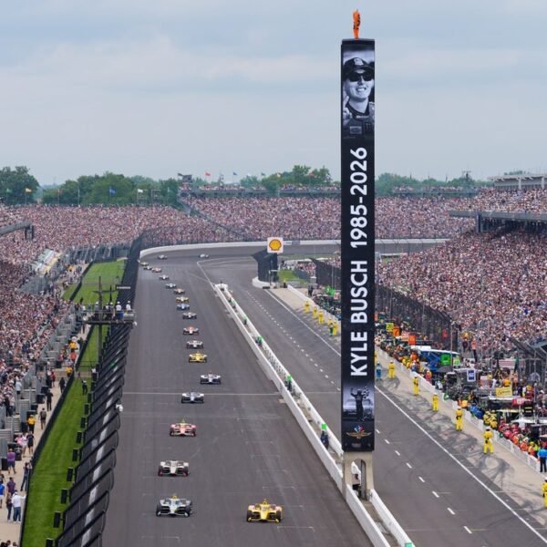 Organizers, followers pay tribute to Kyle Busch at Indy 500, Coca-Cola 600