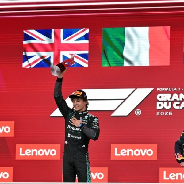 Kimi Antonelli wins fourth straight race at Canadian Grand Prix