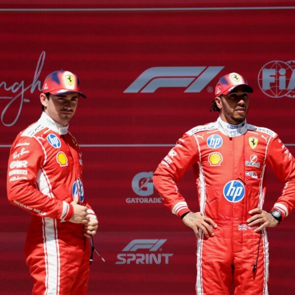 Lewis Hamilton apologies to Ferrari for the gaping deficit to Charles Leclerc&hellip;