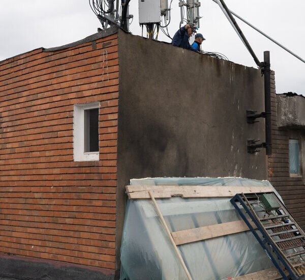 A Big Bang, a Fire and Panic as War Enters Romanian Homes