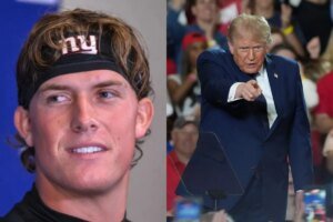 “Black NFL player could beat his wife and the Left won’t care”: YouTuber slams selective outrage on Jaxson Dart’s Donald Trump stance 