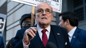 Giuliani off ventilator and now respiratory on his personal, physician says