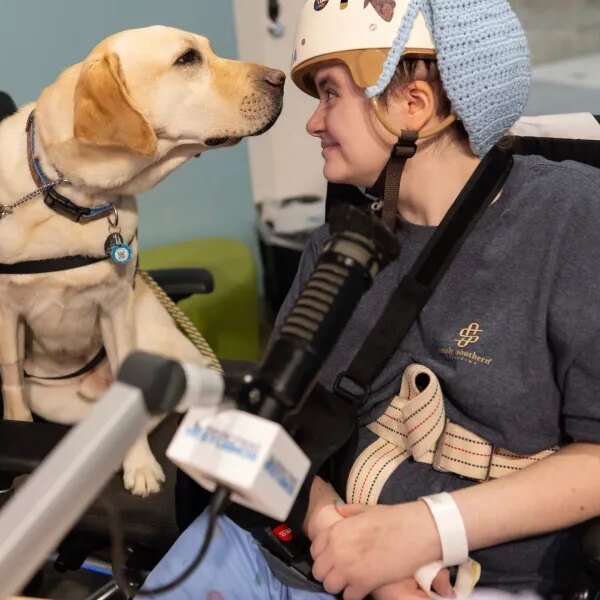 Meet the hospital canines ‘making an actual distinction’ by getting sick youngsters…