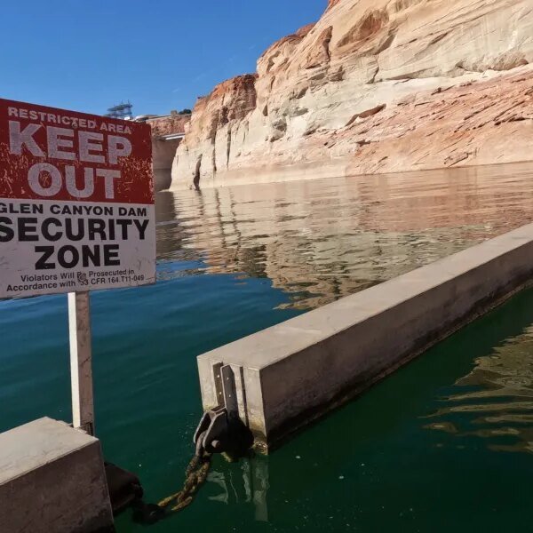 The river that provides 40 million Americans is right down to 23%…