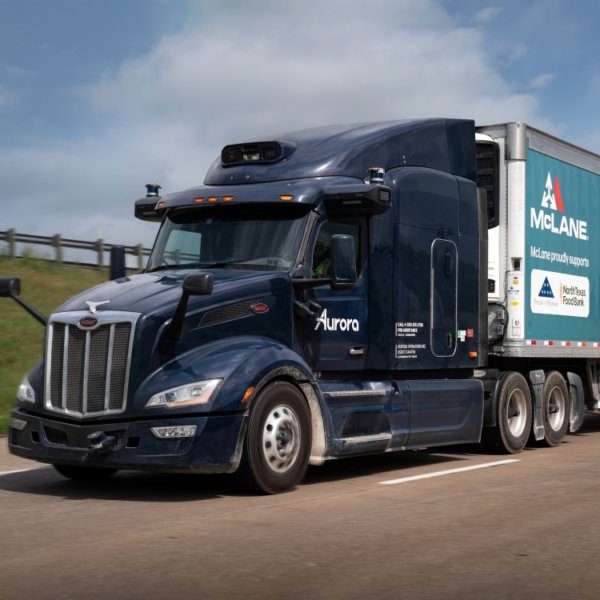 Aurora lands McLane deal to run driverless truck routes in Texas