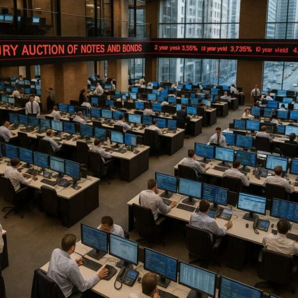 US treasury auctions off $25 billion of 30 yr bonds at a&hellip;
