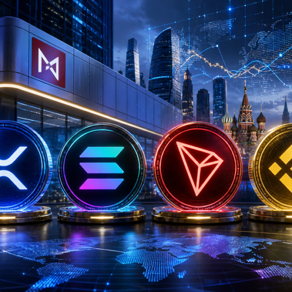 Moscow Exchange Adds XRP, Solana, Tron, BNB To Crypto Index