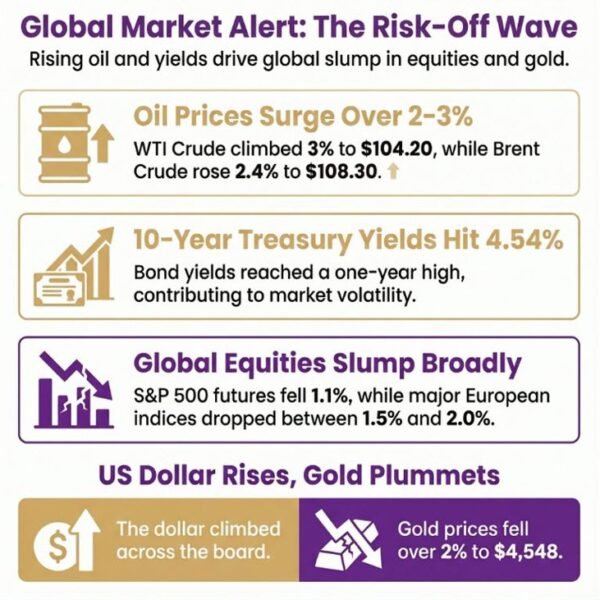 investingLive European markets wrap: Oil costs, yields surge as Beijing distraction ends