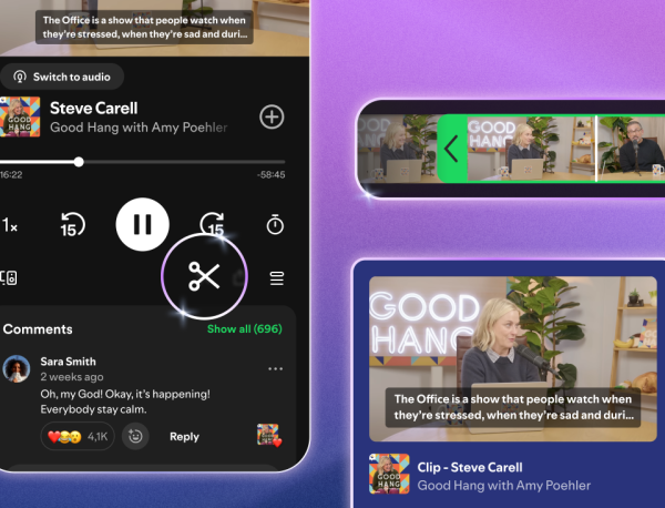 Spotify now permits you to ‘clip’ moments out of your favourite podcast