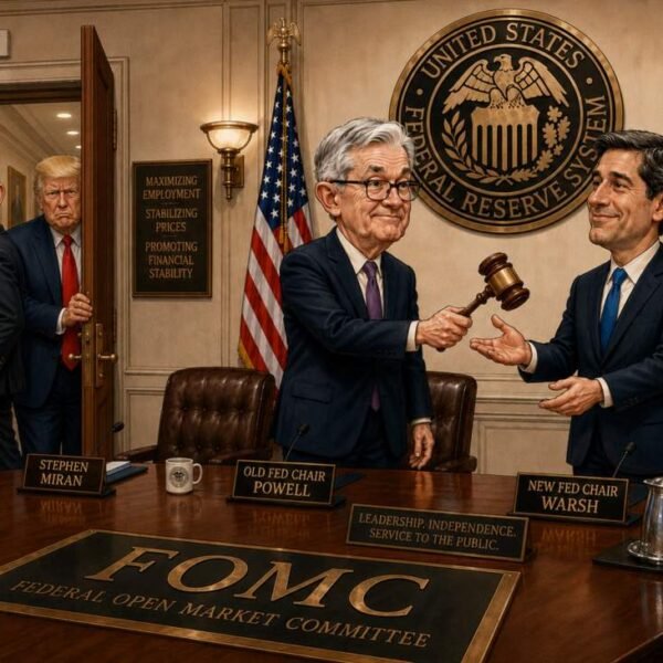No Surprise: Fed’s Miran submits resignation from Fed Board with Warsh changing&hellip;