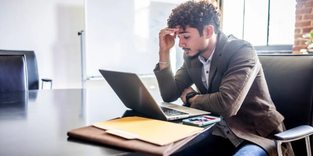 Burned out and going nowhere: the American employee is simply too mentally drained to even search for a brand new job