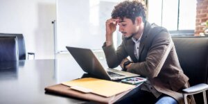 Burned out and going nowhere: the American employee is simply too mentally drained to even search for a brand new job