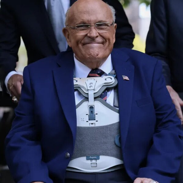 Former NYC Mayor Giuliani in vital situation, Trump says
