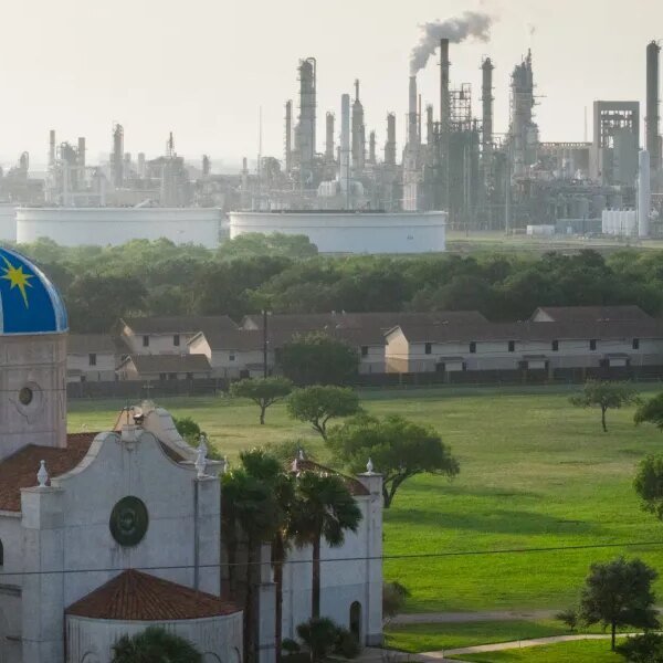 America’s largest oil export hub is so starved of water that it…