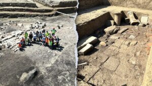 Highway building close to Venice uncovers historic sanctuary, temples
