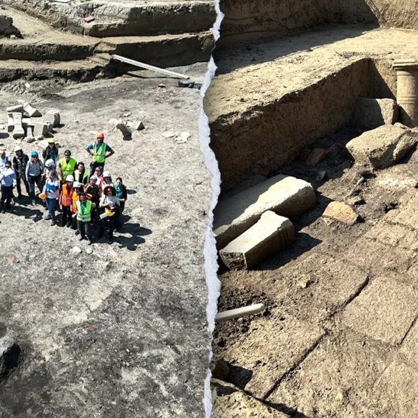 Highway building close to Venice uncovers historic sanctuary, temples