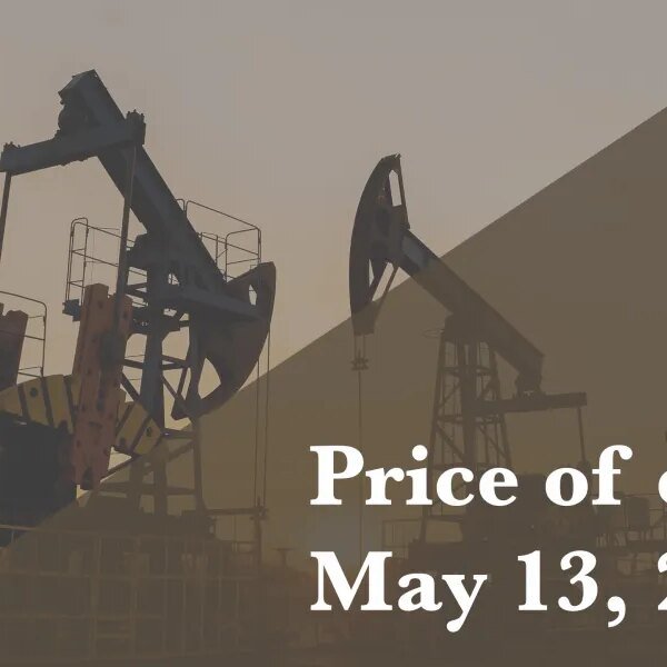 Current value of oil as of May 13, 2026