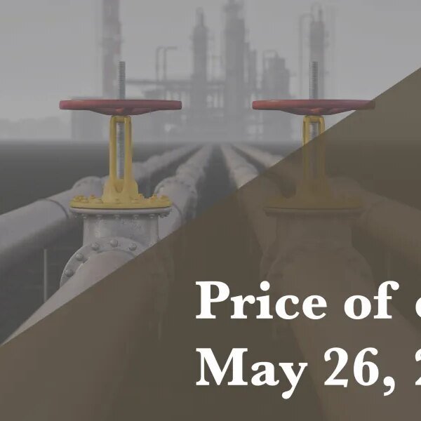 Current value of oil as of May 26, 2026