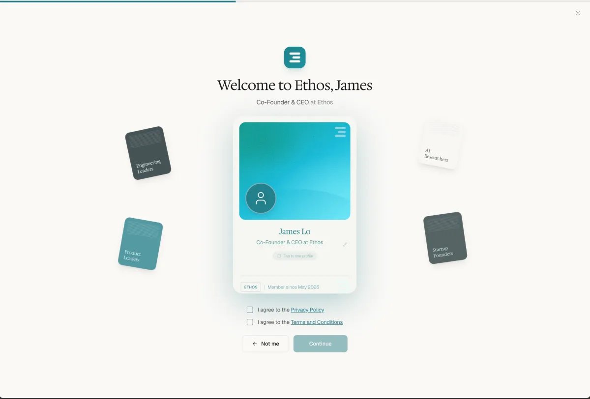 Ethos raises $22.75M from a16z for its skilled community with voice onboarding