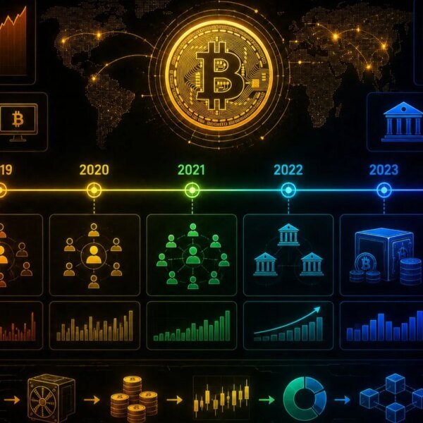 Bitcoin Market Structure Has Been Quietly Changing Since 2018: Here’s The Institutional&hellip;