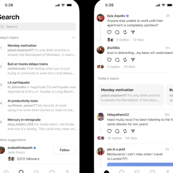 Threads expands trending matter summaries to extra areas