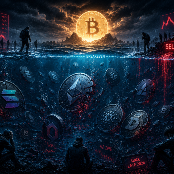 Altcoin Holders Realizing Losses Since 2024, Glassnode Says