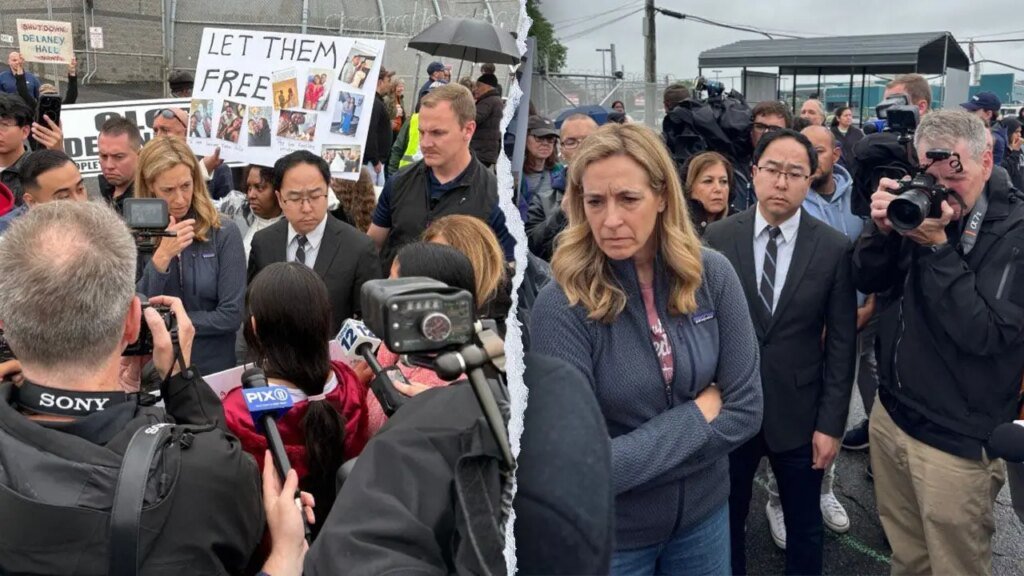 ICE faces scrutiny over circumstances at New Jersey detention heart