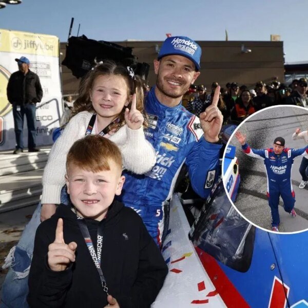 “Brexton got a good laugh out of it”: Kyle Larson explains the…