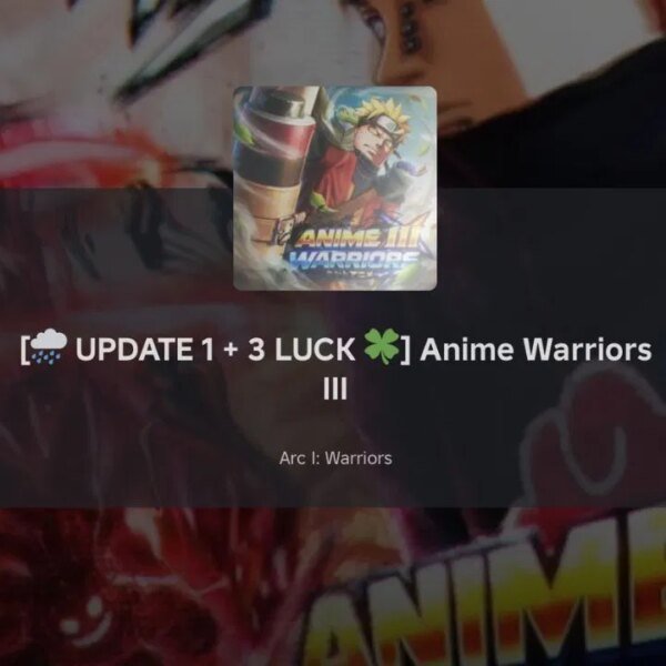Anime Warriors 3 Shippuden replace patch notes