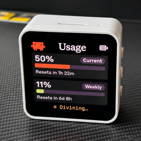 Clawdmeter turns your Claude Code utilization stats right into a tiny desktop&hellip;