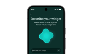 Google’s ‘Create My Widget’ function will allow you to vibe-code your personal widgets