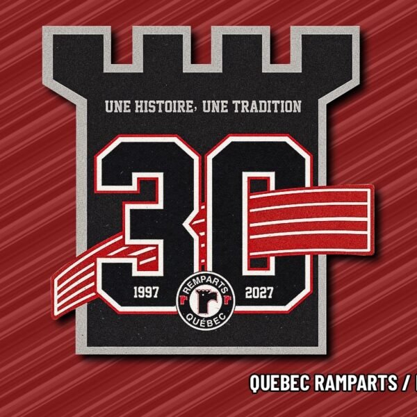 Québec Remparts Mark 30 Years Since Return to QMJHL With Anniversary Logo
