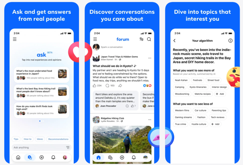 Meta quietly launches a brand new Reddit-like app referred to as Forum