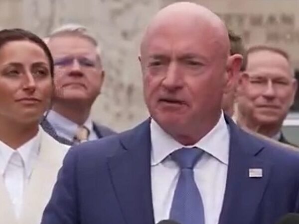 Sen. Mark Kelly Triggers MAGA By Standing Up To Trump And Pete&hellip;