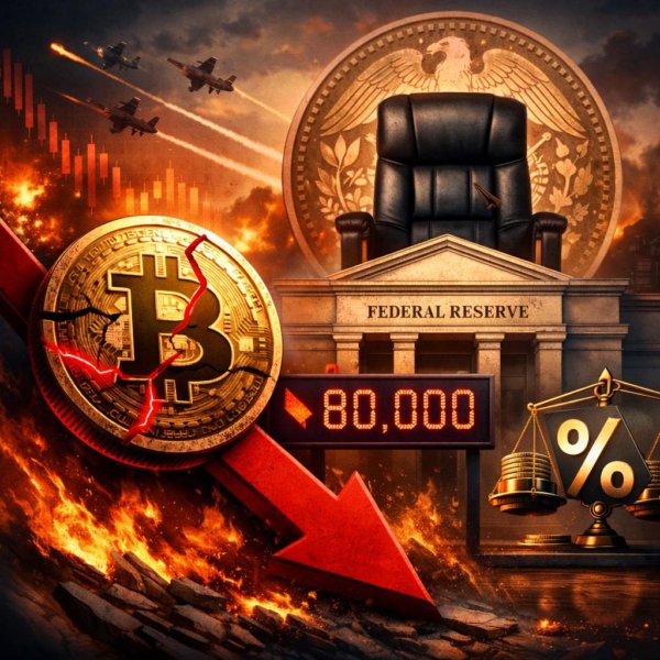 Bitcoin Under $80,000: Warsh Confirmed As Next Fed Chair—Here’s The Likely Impact