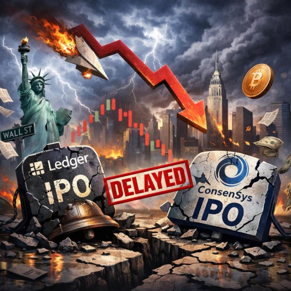 Ledger And Consensys Delay US IPO Dreams As Crypto Conditions Turn Unfriendly