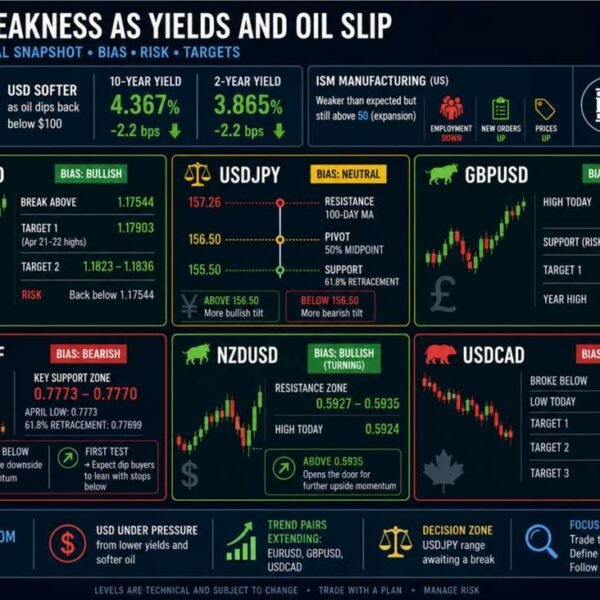 USD is shifting decrease helped by decrease oil and yields. What are&hellip;